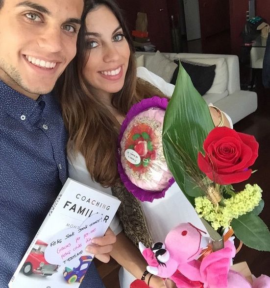 Melissa Jiménez y Marc Bartra confirmaron en marzo que estaban esperando una niña. Lo que aún es un misterio es si la pareja decidirá casarse
