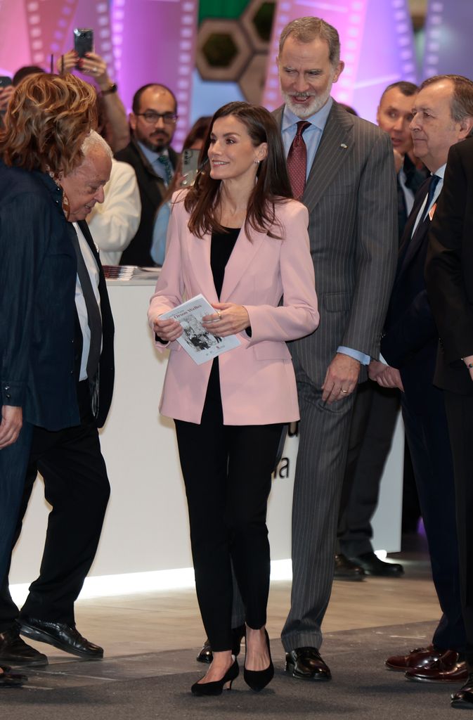 PRIMER ACTO DE LOS REYES JUNTOS TRAS LA DESPEDIDA A LEONOR. LOS REYES PRESIDEN LA INAUGURACION DE FITUR