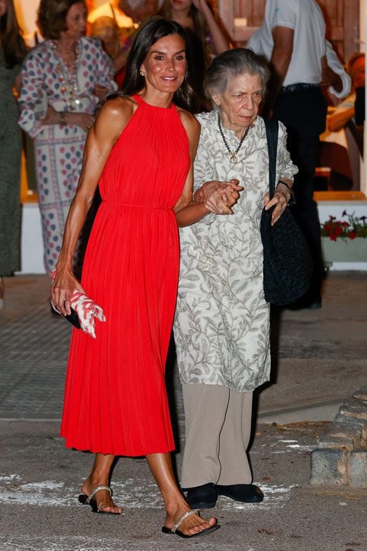 La reina Letizia con Irene de Grecia