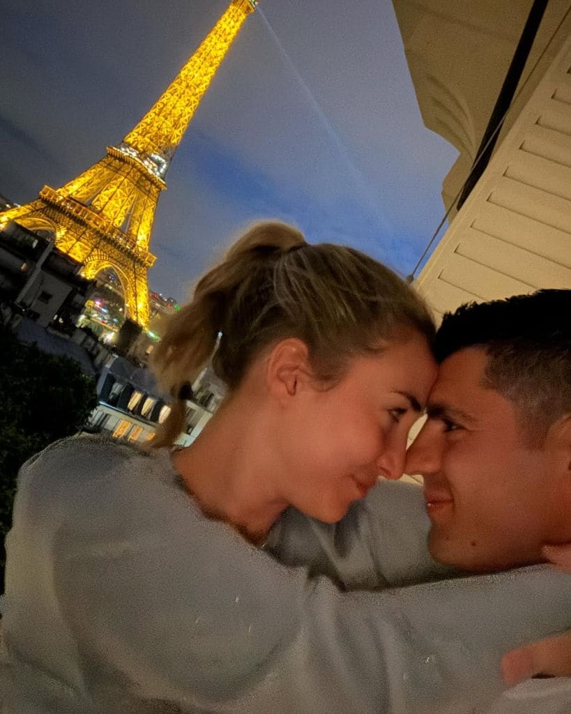 Álvaro Morata felicita a Alice Campello por su 30 cumpleaños