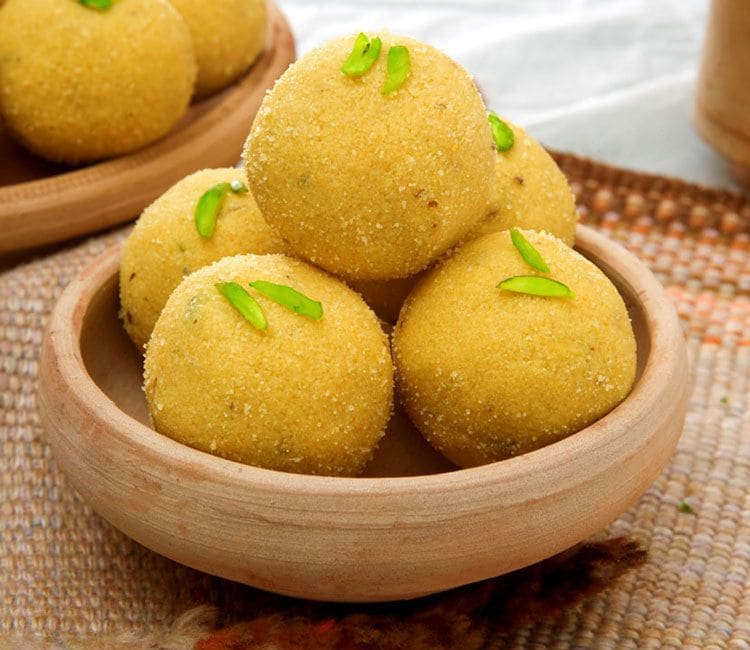 'Besan ladoo'