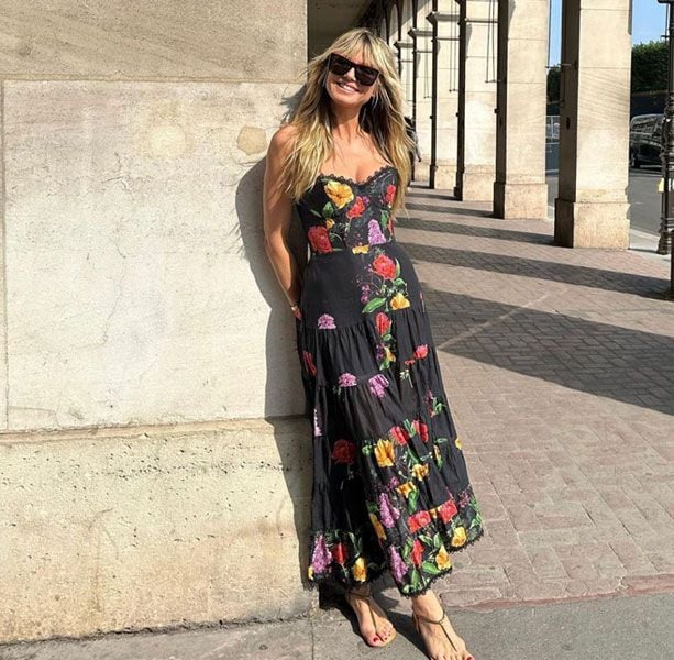 El vestido ibicenco de Heidi Klum que Ana Obregón llevó primero