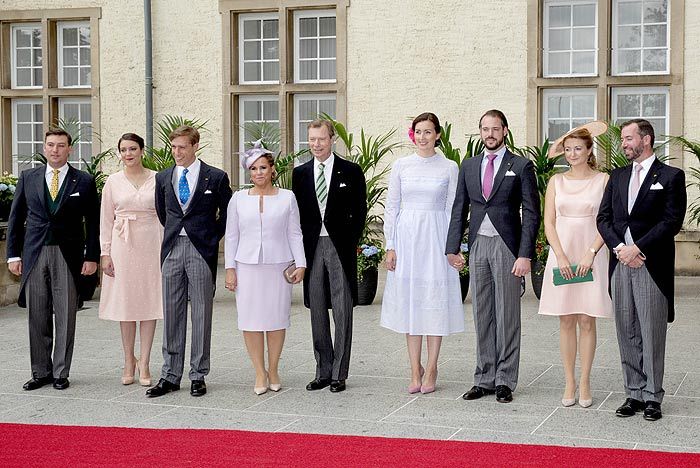 Los grandes duques herederos Guillermo y Stéphanie de Luxemburgo esperan su primer hijo 