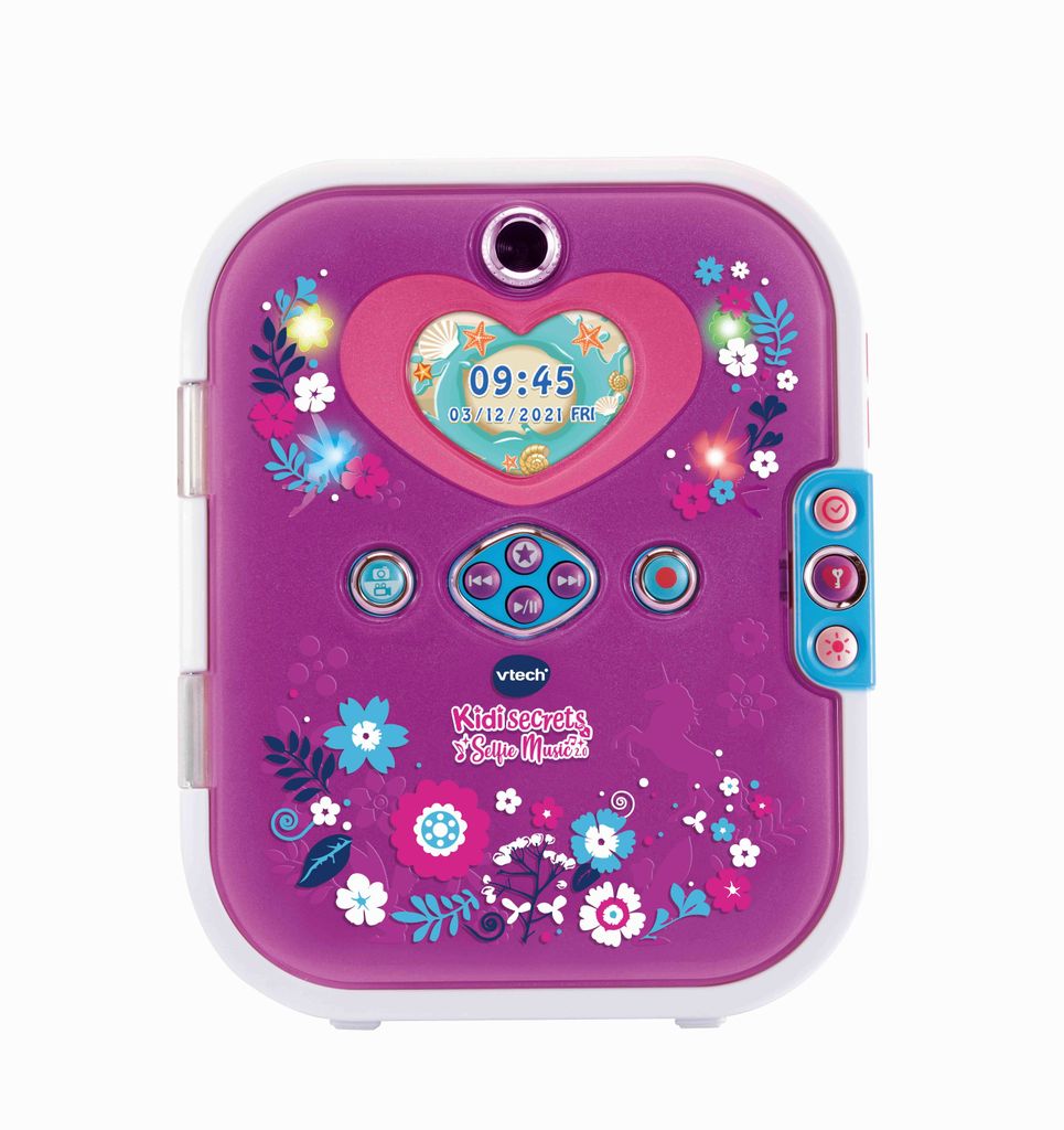 Kidisecrets Selfie Music, un diario interactivo, de VTECH