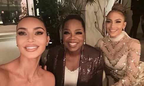 Kim Kardashian, Oprah Winfrey y Jennifer Lopez