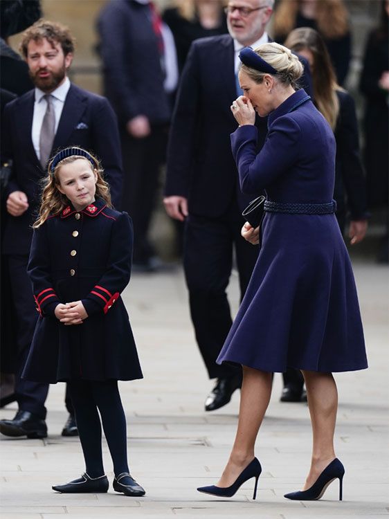 Zara Tindall y su hija