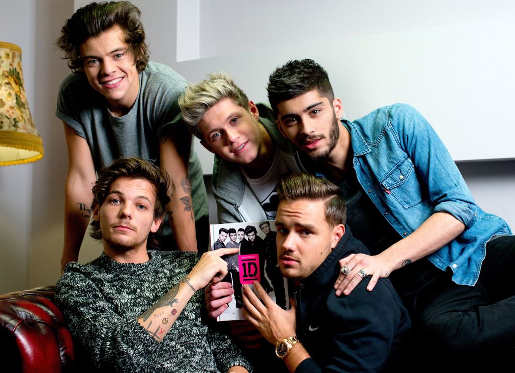 Zayn Malik, Liam Payne, Louis Tomlinson, Niall Horan y Harry Styles de  One Direction 