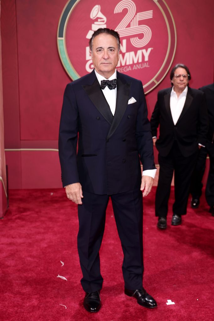 Andy Garcia en la gala de los Premios Grammy Latinos 2024