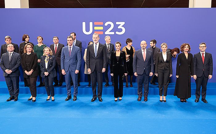 Los Reyes en el concierto de clausura de la Presidencia española del Consejo de la Unión Europea