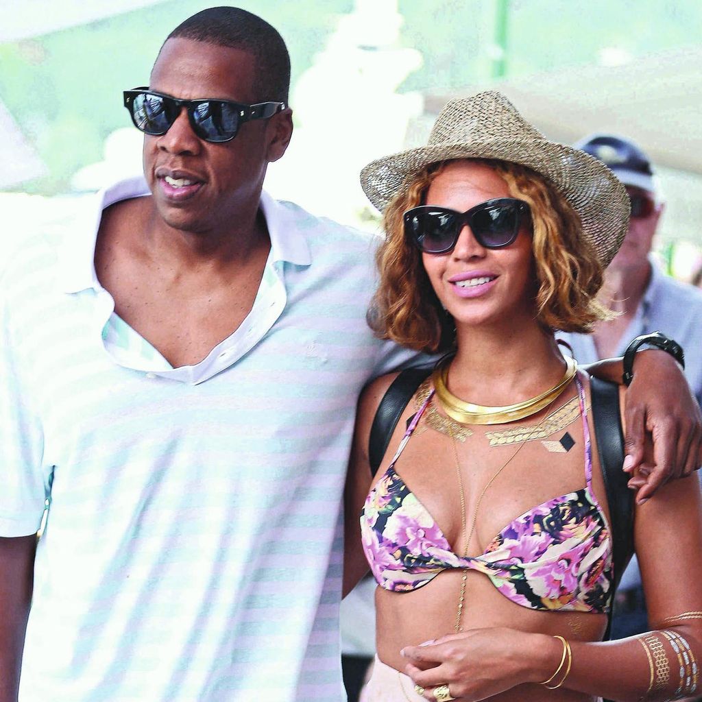 Beyoncé y su novio HOLA 4075