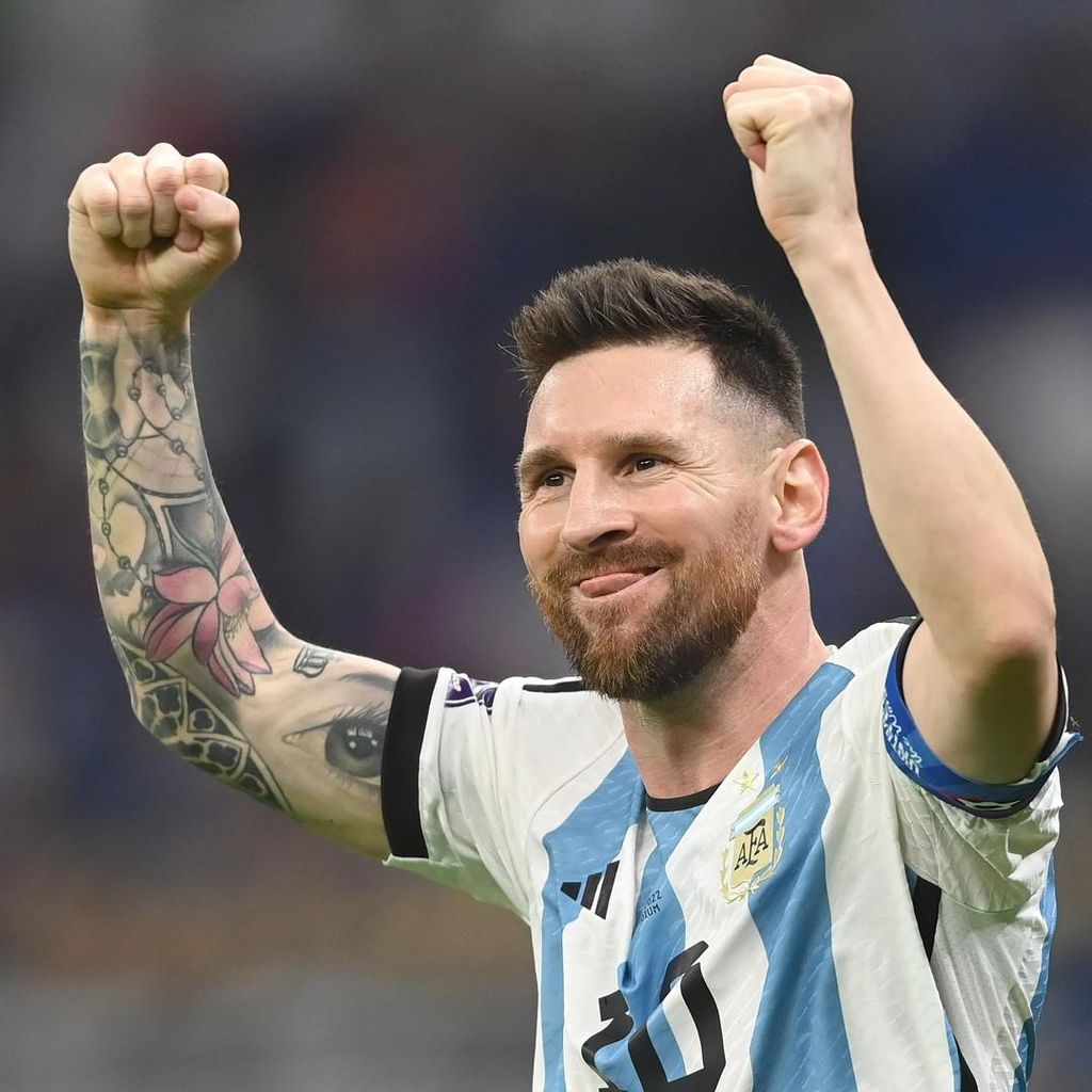 Triunfo de Argentina en el Mundial de Catar