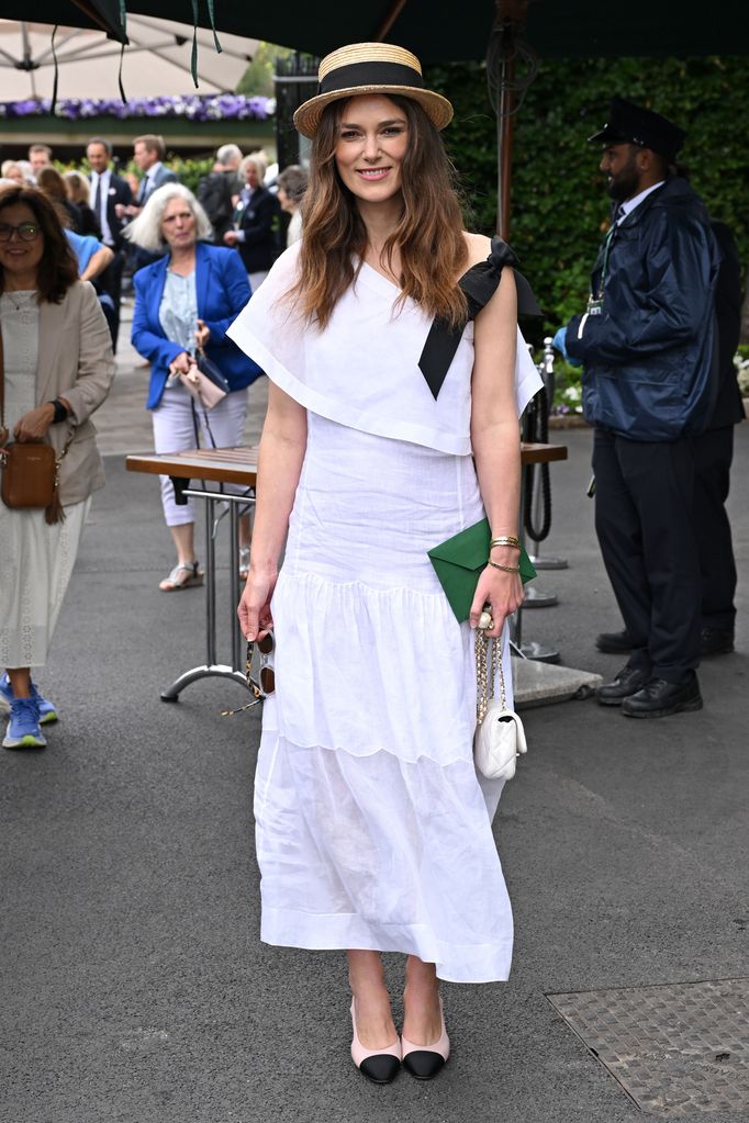 Keira Knightley Wimbledon Tennis Championships, Día 10, The All England Lawn Tennis and Croquet Club, Londres, Reino Unido - 10 Jul 2024