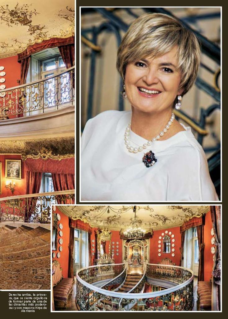 Gloria von Thurn und Taxis casa. ARCHIVO HOLA. USO PLUS