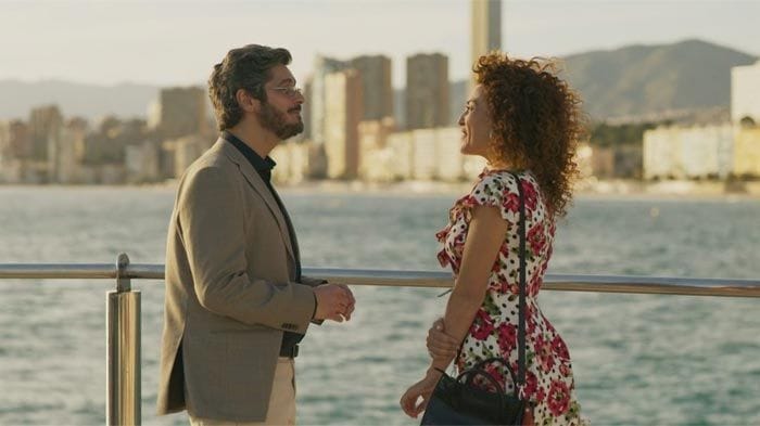 Antonio Pagudo y María Almudéver en 'Benidorm'