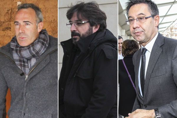 La llegada en coche de Emilio Sánchez Vicario
