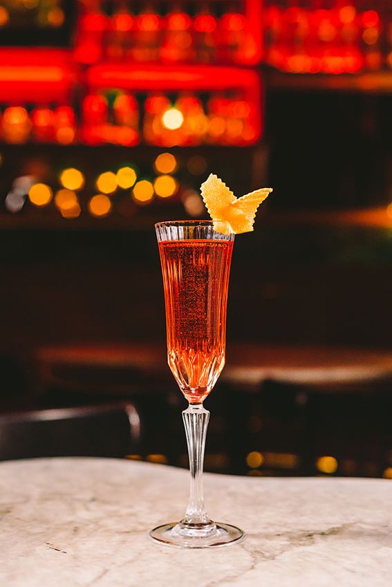 coctel campari champagne negronil carnaval