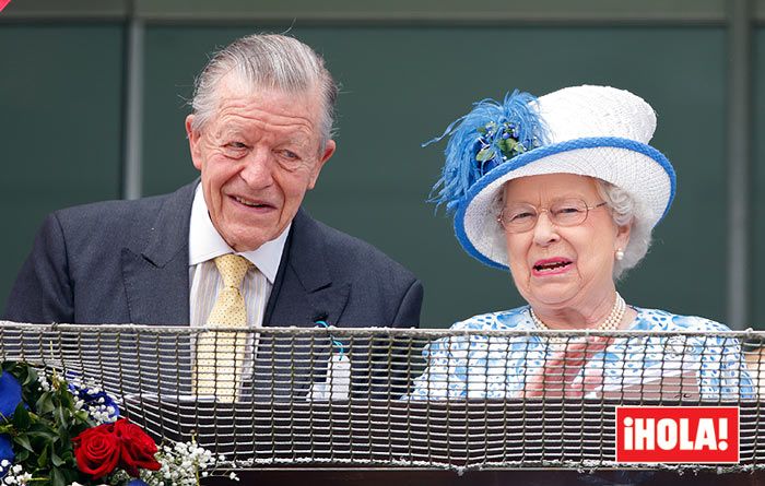 Isabel II, duque de Edimburgo y Michael Oswald