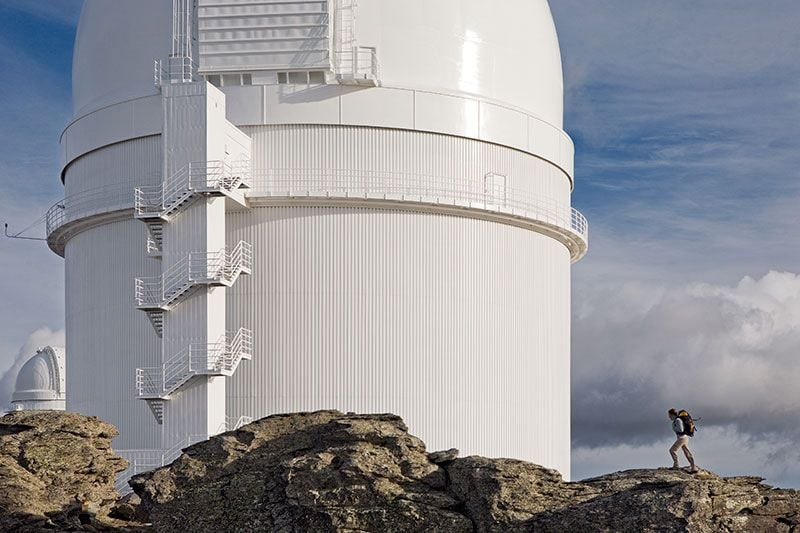 sierra de los filabres observatorio de calar alto