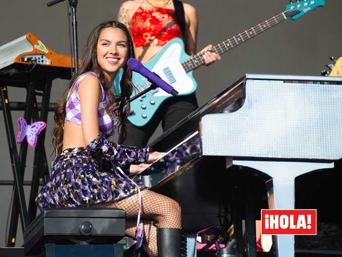 Olivia Rodrigo en un concierto
