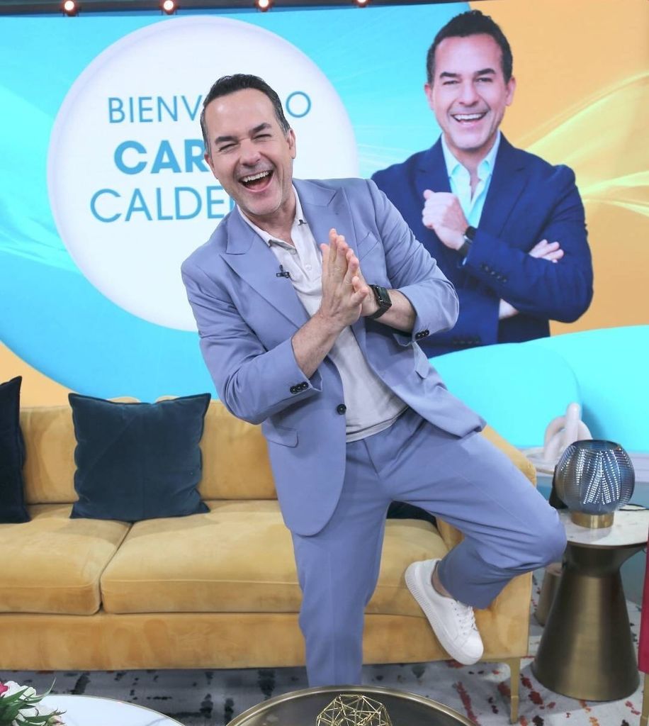 Carlos Calderón se ha ganado el cariño del público con su personalidad alegre y positiva.