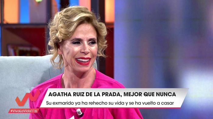 Ágatha Ruiz de la Prada, sobre su relación con Luis Miguel Rodríguez