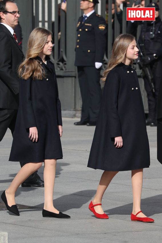 La princesa Leonor y la infanta Sofía