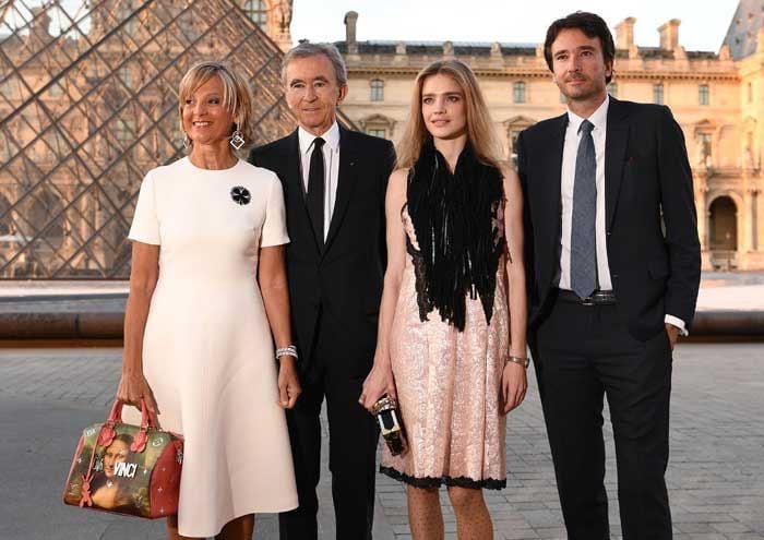 Bernard Arnault y su familia