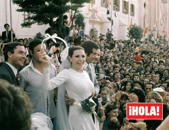 La boda de Rocío Jurado y Pedro Carrasco