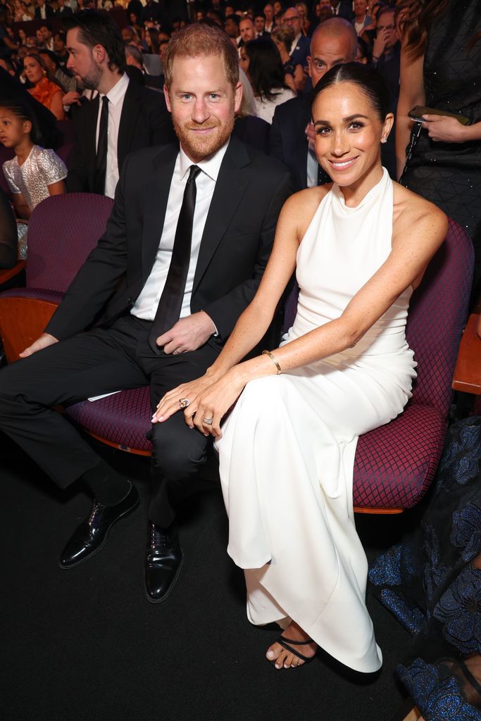 El príncipe Harry y Meghan Markle en los Premios ESPY el 11 de julio de 2024 en el Dolby Theatre de Hollywood (California)