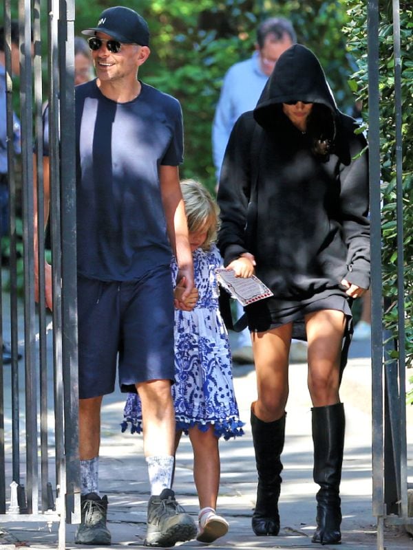 Irina Shayk, Bradley Cooper y su hija Lea