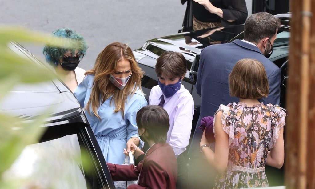 jennifer lopez y los hijos de ben affleck