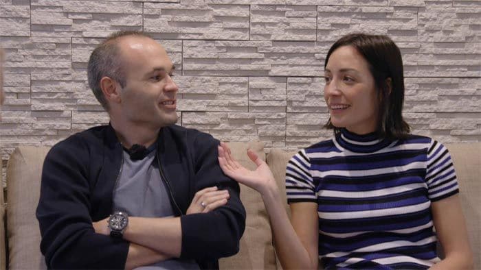 Andrés Iniesta y Anna Ortiz