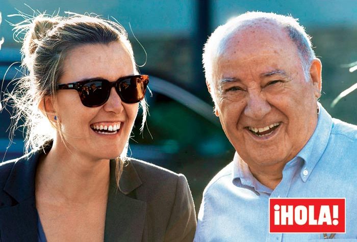 Marta Ortega y Amancio Ortega