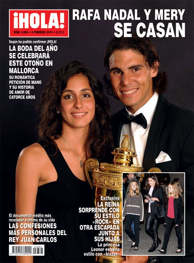 Rafa Nadal y Mery Perelló