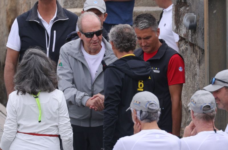 Rey Juan Carlos en Sanxenxo