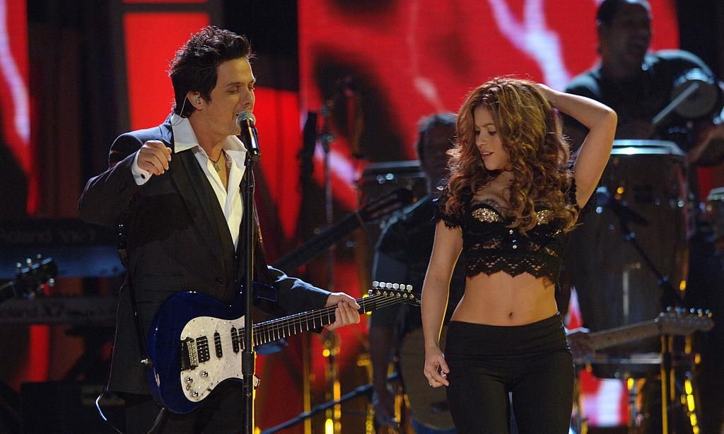 Shakira y Alejandro Sanz