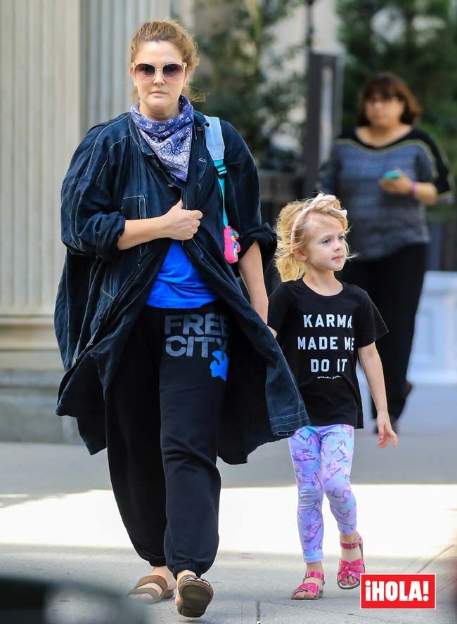 Drew Barrymore y su hija Frankie