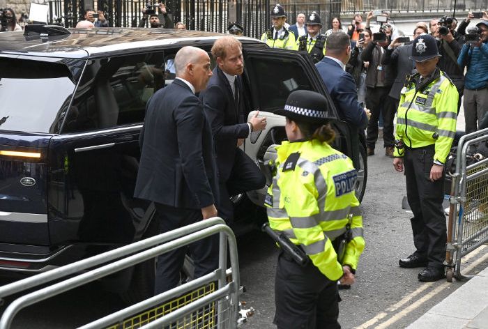 Harry de Inglaterra, duque de Sussex, en el Tribunal de Londres