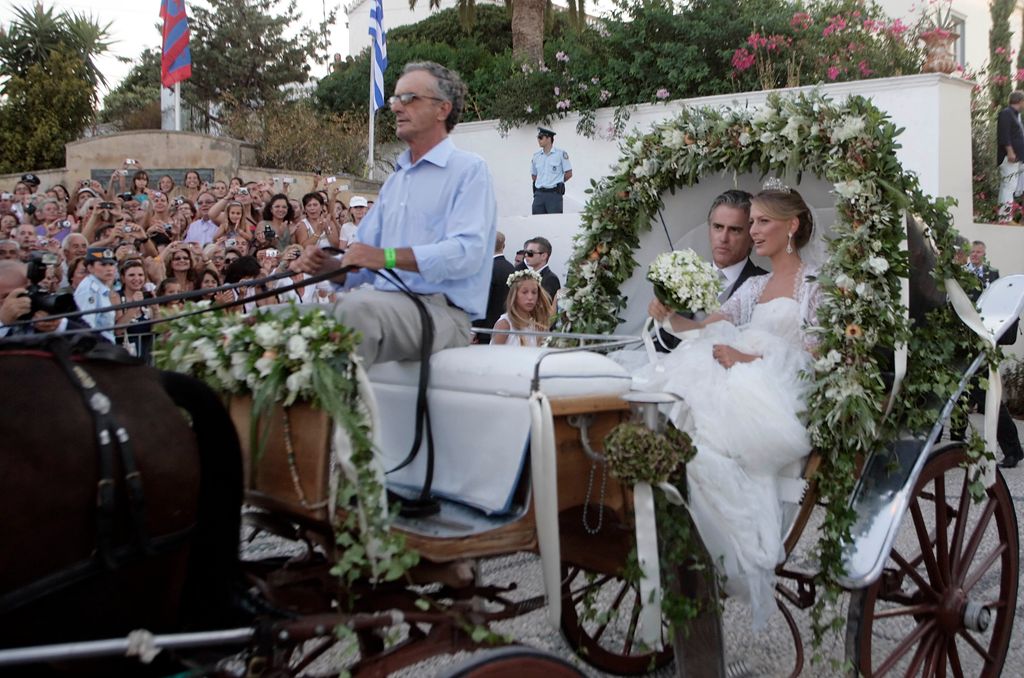 Boda de Nicolas de Grecia y Tatiana Blatnik