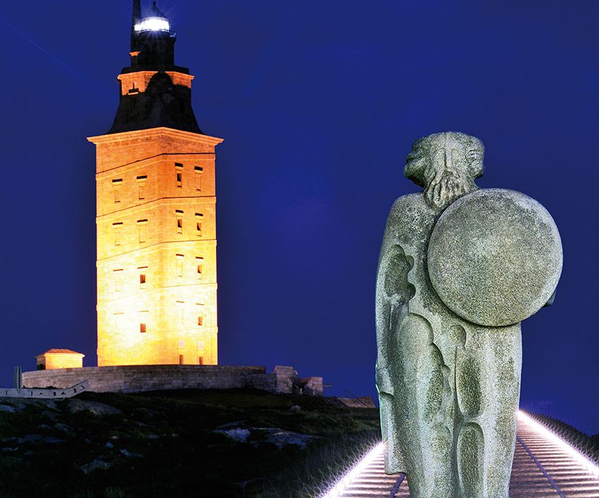 Torre de Hércules, faro romano, A Coruña