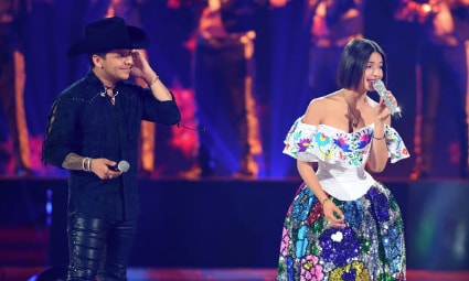 Ángela Aguilar y Christian Nodal