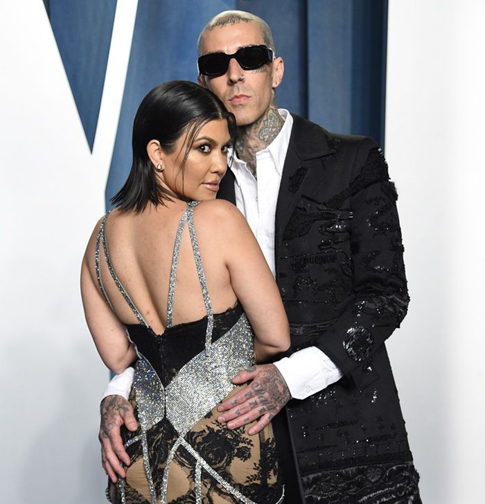 Travis Barker y Kourtney Kardashian