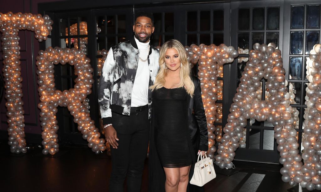 Khloé Kardashian y Tristan Thompson