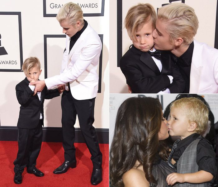 Entre otras similitudes, Jaxon Bieber, a sus 6 años, lleva un corte de pelo muy similar al de su hermano mayor
