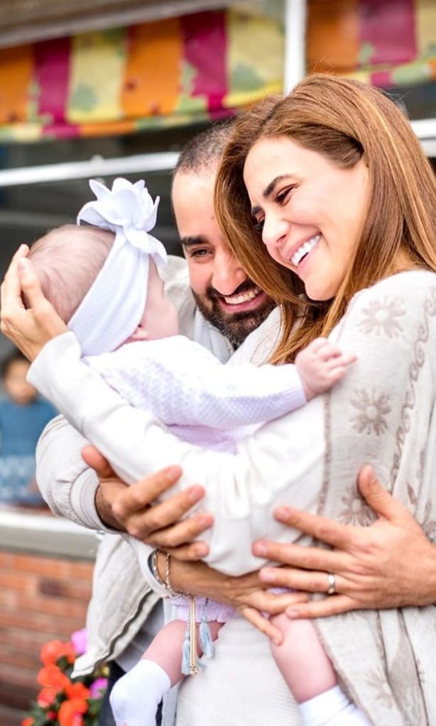 Vanessa Hauc and her family