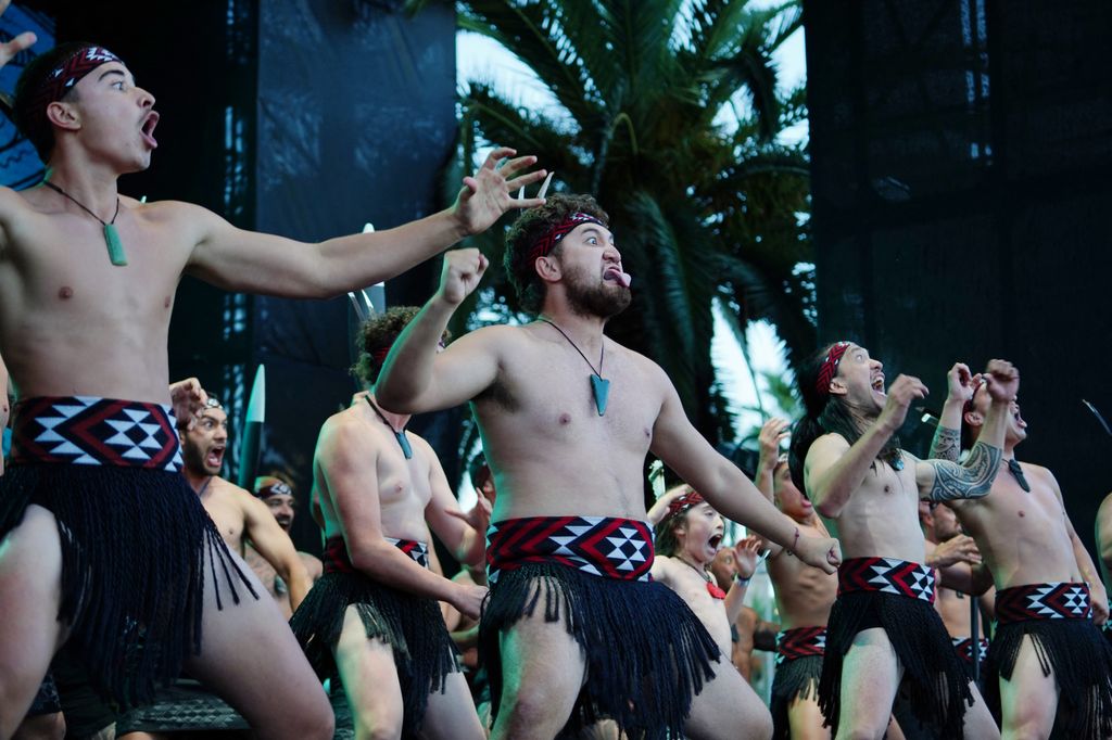 Haka en la final de la Copa América