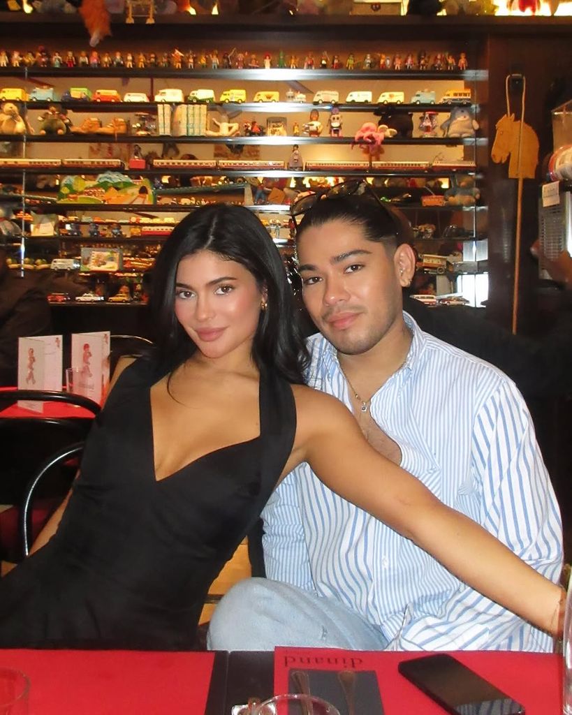 Kylie Jenner y Jesús Guerrero 