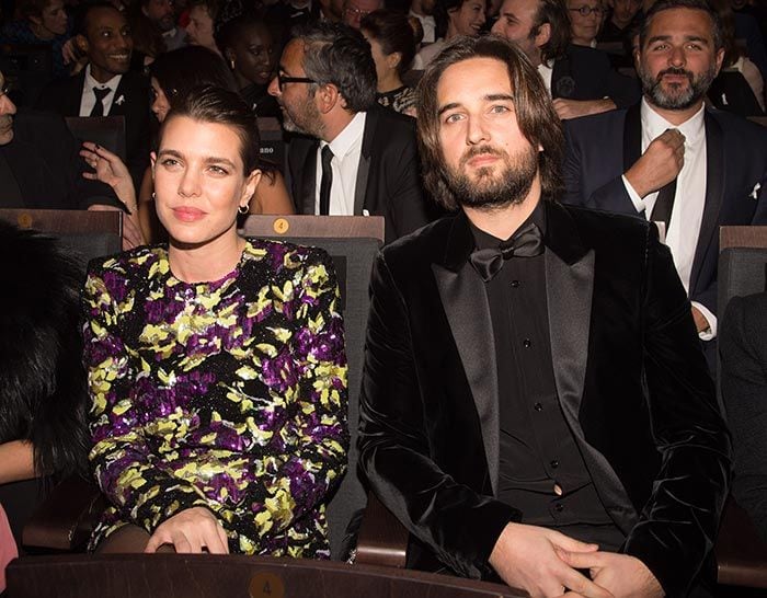 Carlota de Mónaco y Dimitri Rassam en los premios Cesar