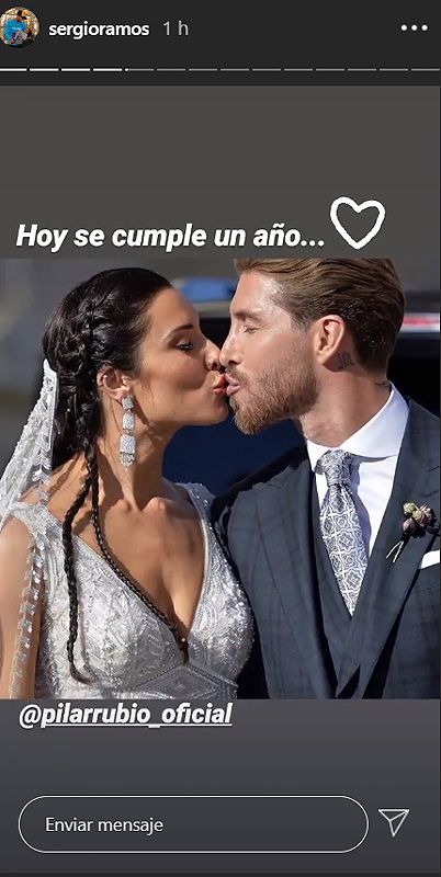 Pilar Rubio y Sergio Ramos