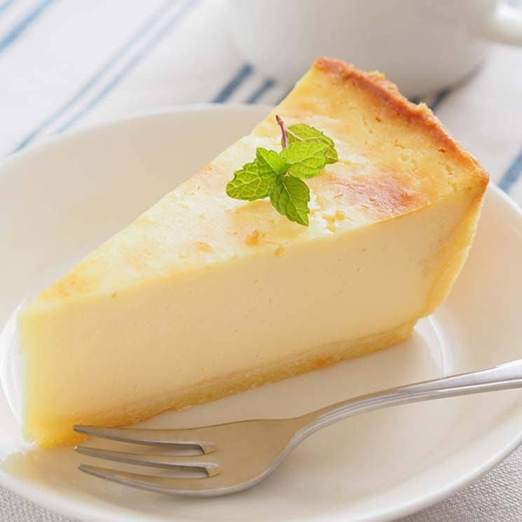 Tarta de queso con limón